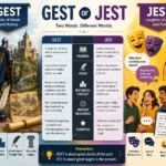 gest or jest