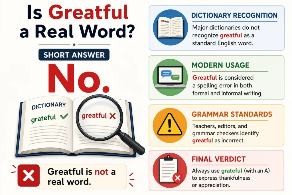 Is Greatful a Real Word?
