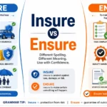 insure or ensure