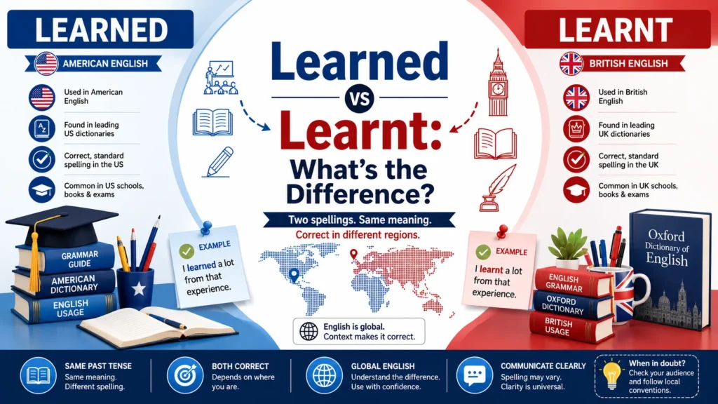 learned or learnt