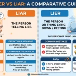 lier or liar