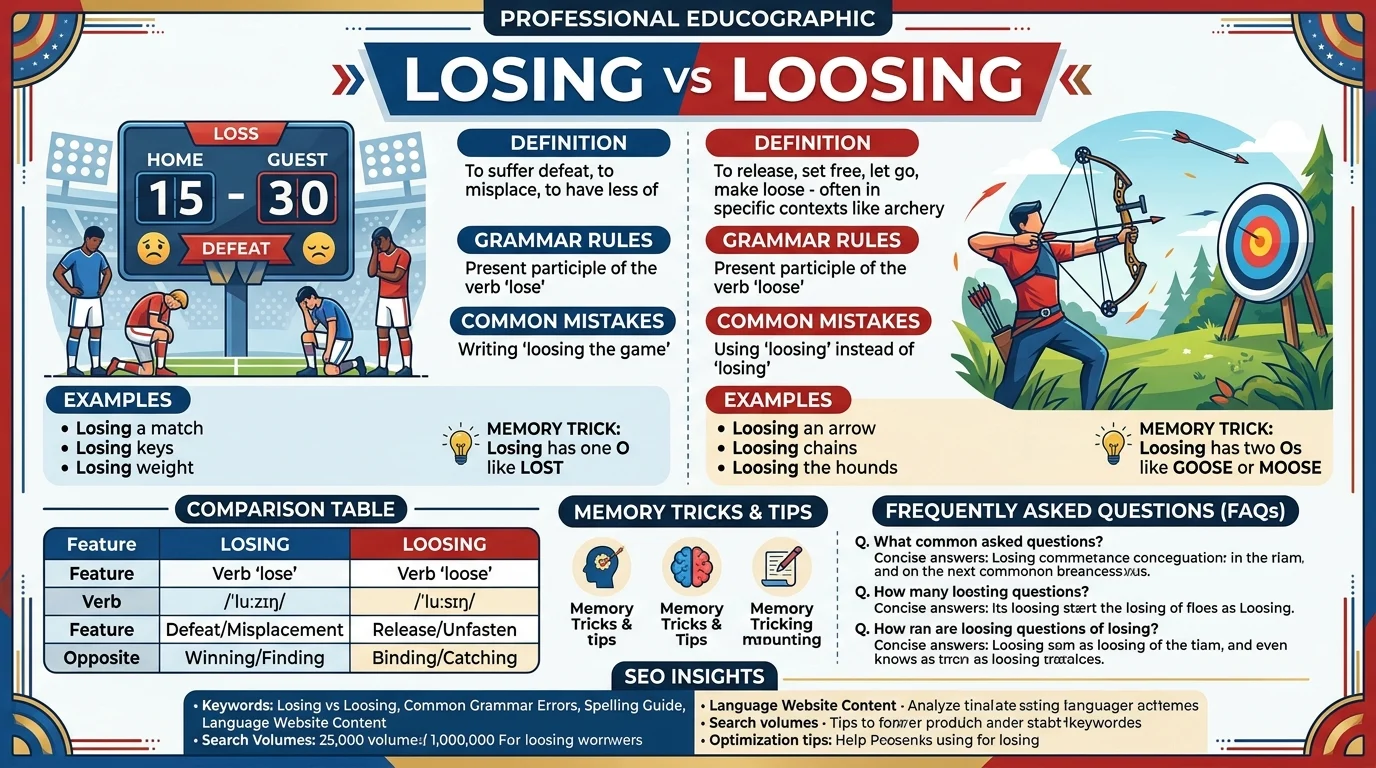 losing or loosing