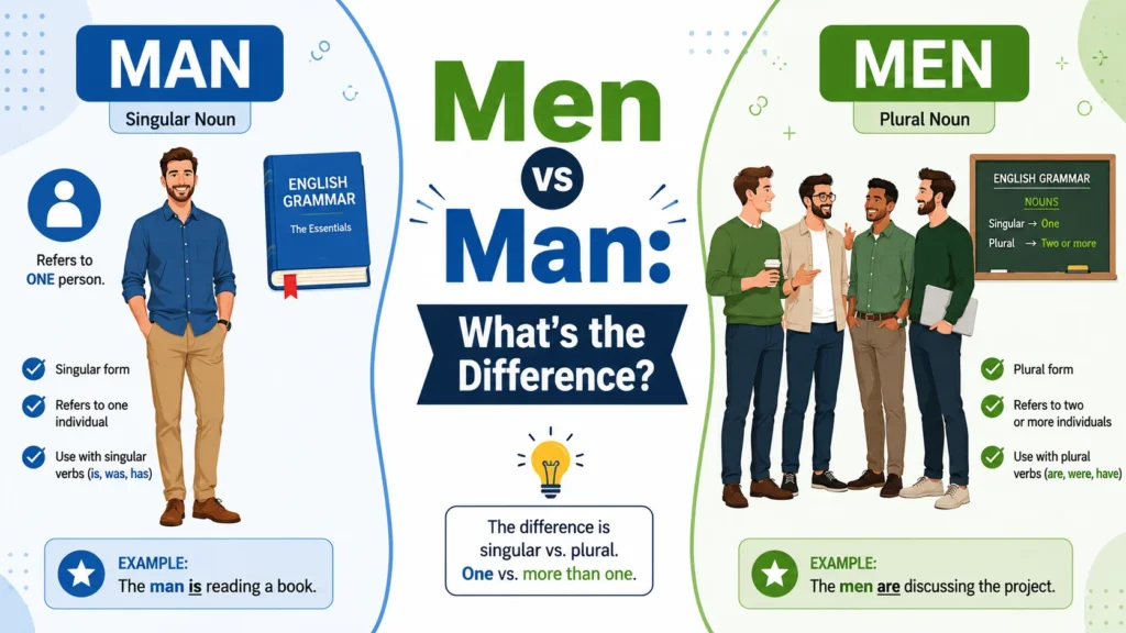 men or man