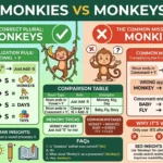 monkies or monkeys
