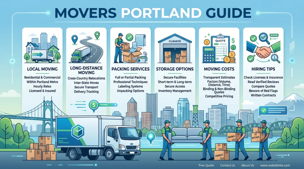 movers or portland