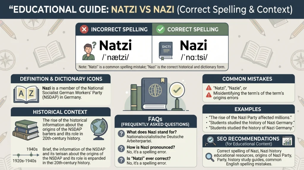 natzi or nazi