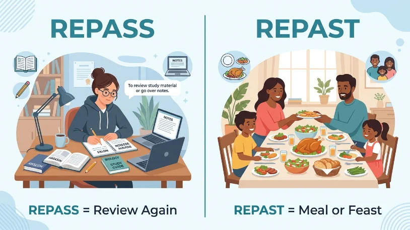 repass or repast