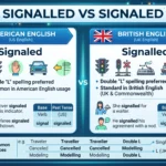 signalled or signaled