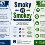 smoky or smokey