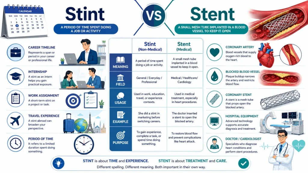 stint or stent