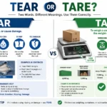 tear or tare