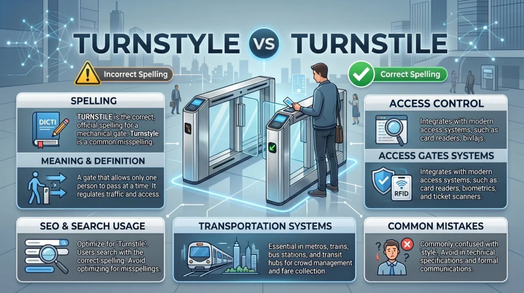 turnstyle or turnstile
