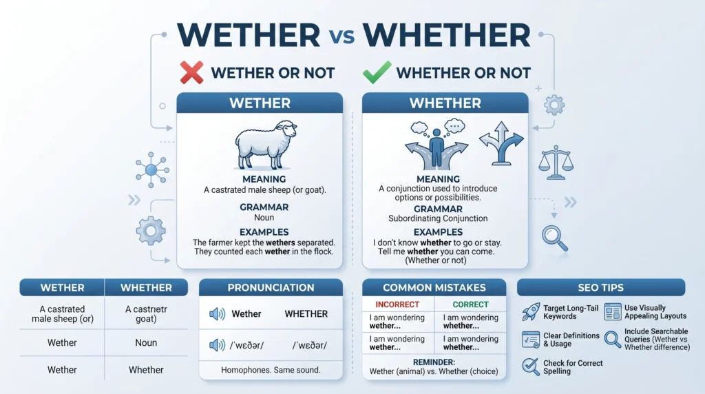 wether or not