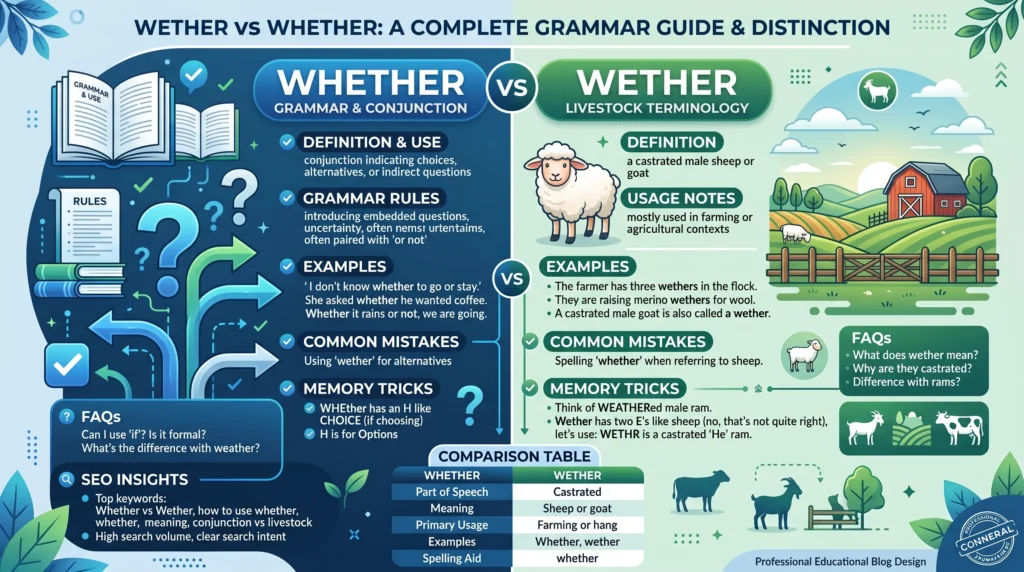 wether or whether