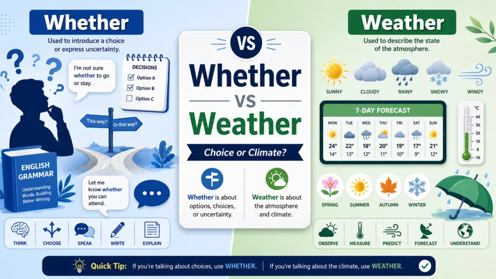whether or weather