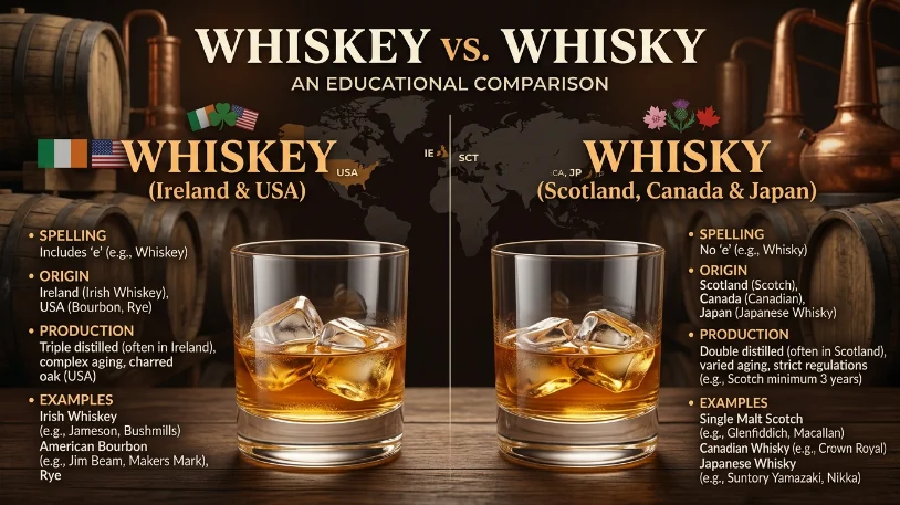 whiskey or whisky
