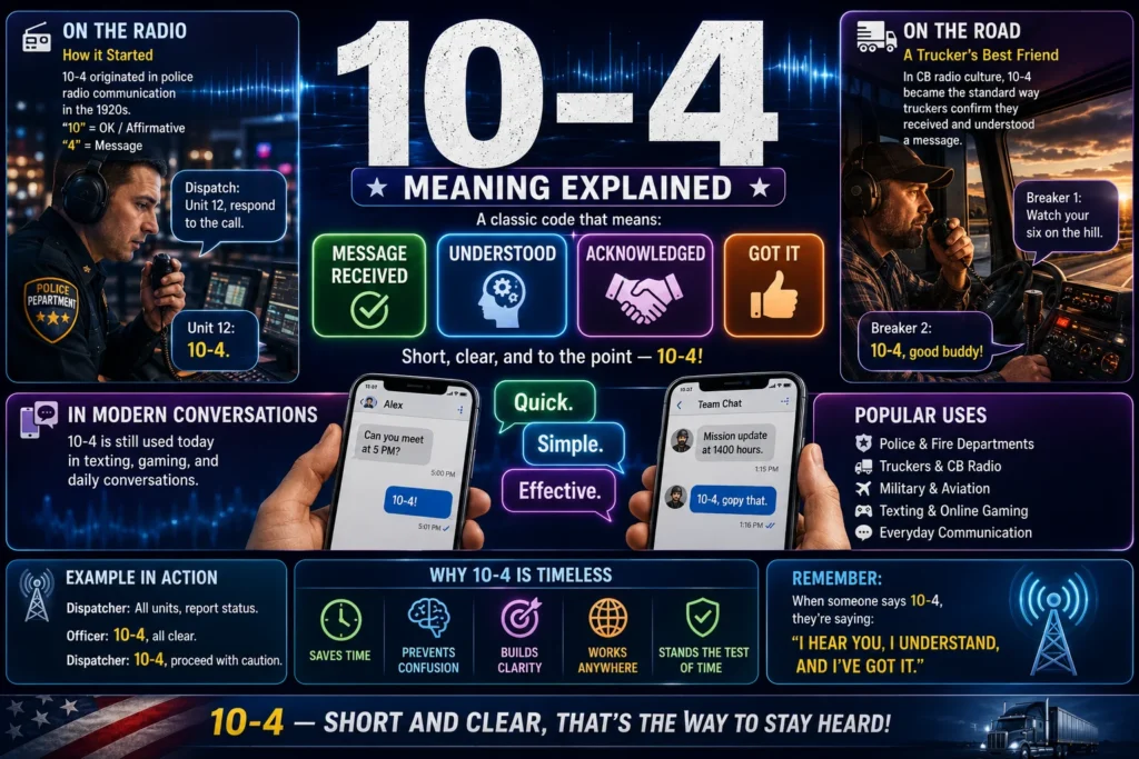 10-4 meaning