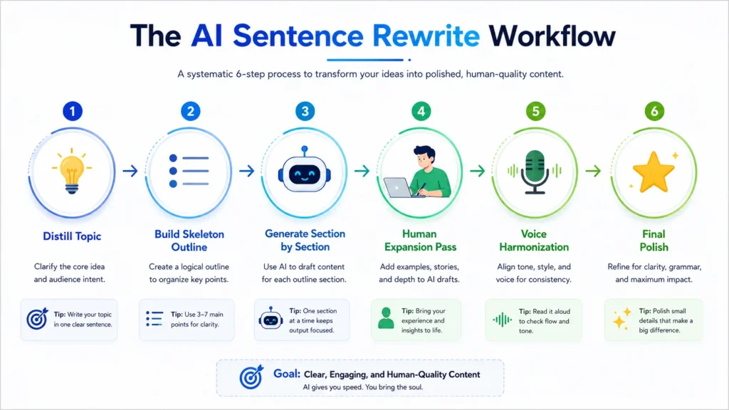 ai sentence rewrite