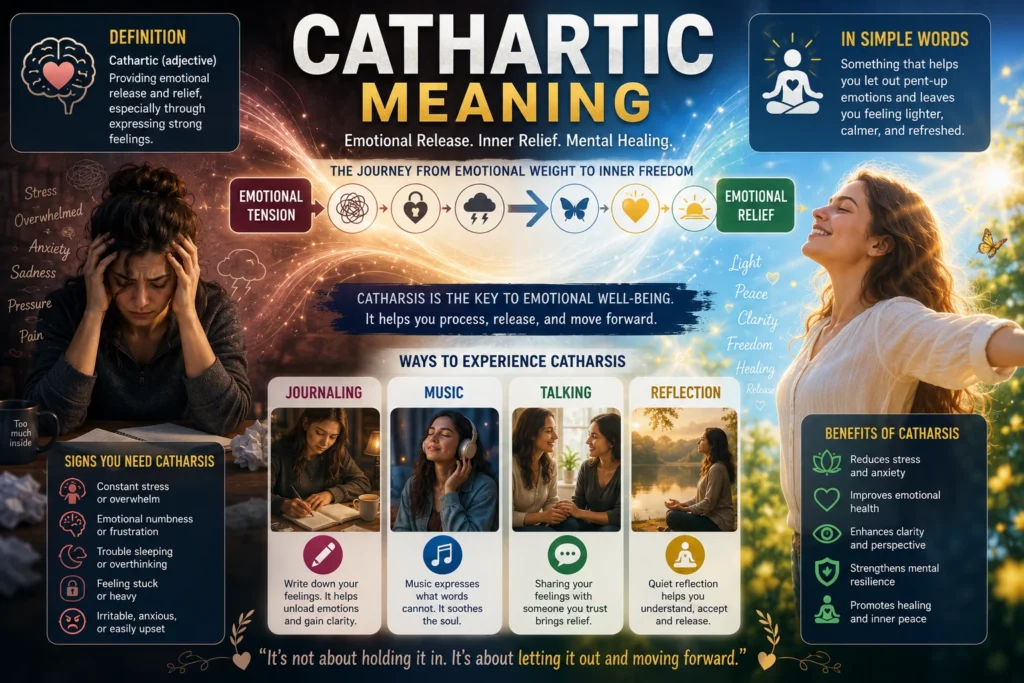 cathartic meaning