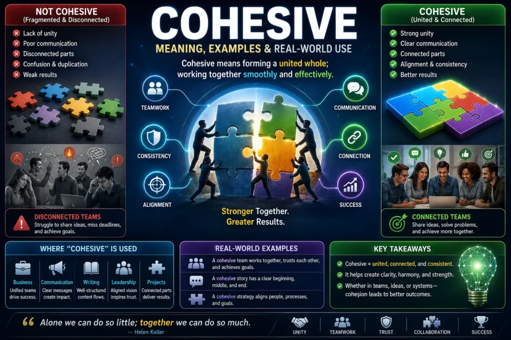cohesive meaning