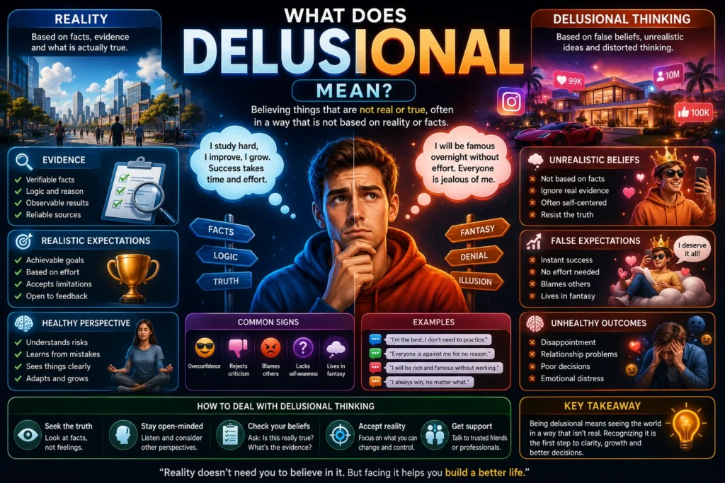 delusional meaning