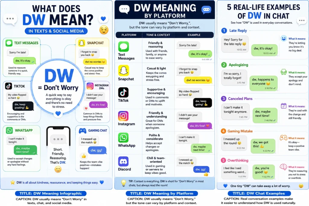 dw meaning