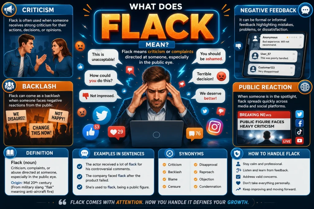 flack meaning