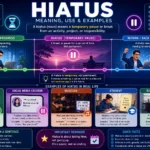 hiatus meaning