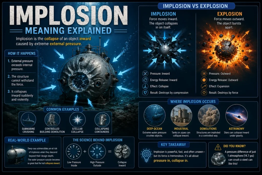 implosion meaning