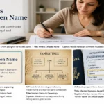 maiden name meaning