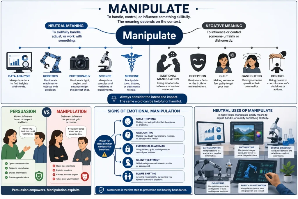 manipulate meaning