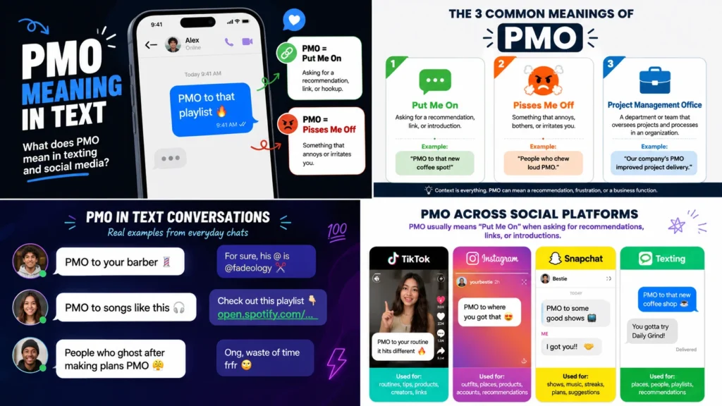 pmo meaning text
