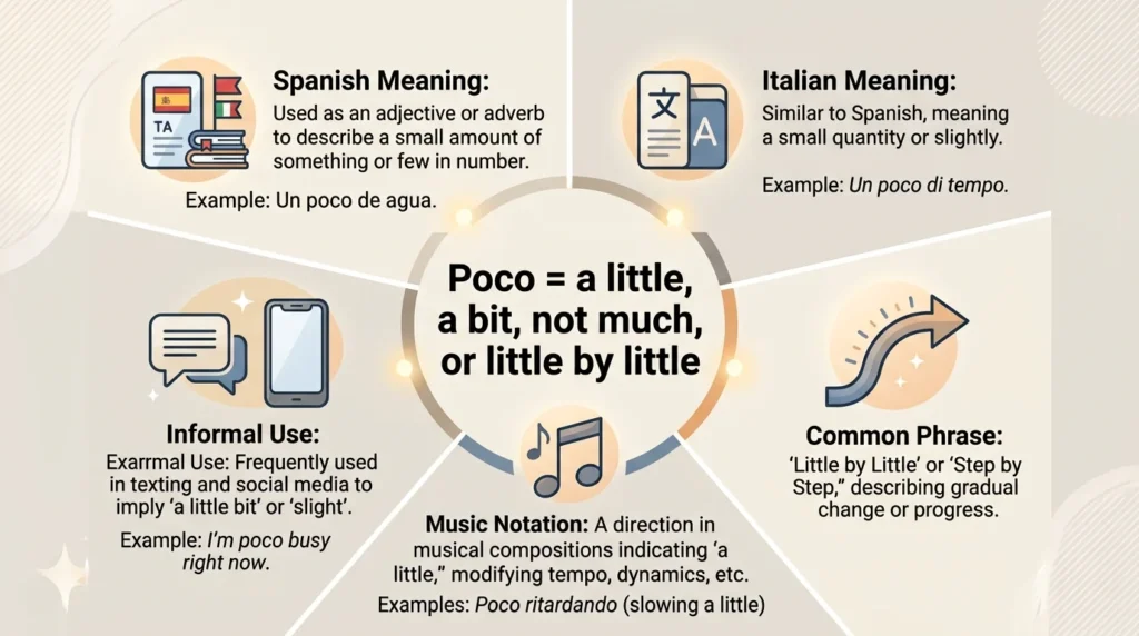 poco meaning