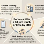 poco meaning