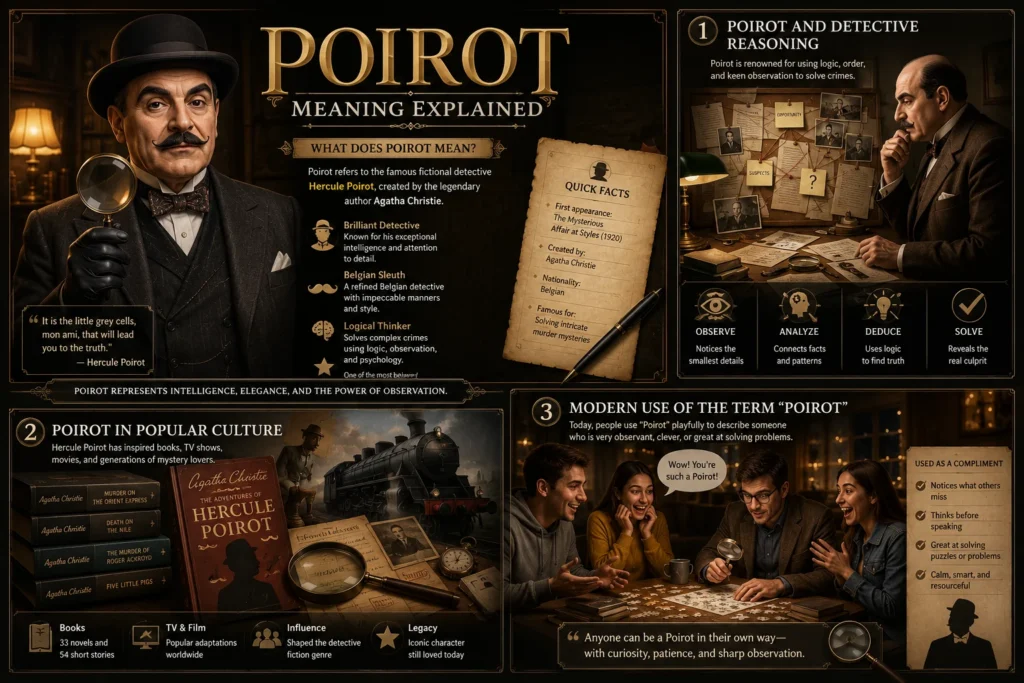poirot meaning