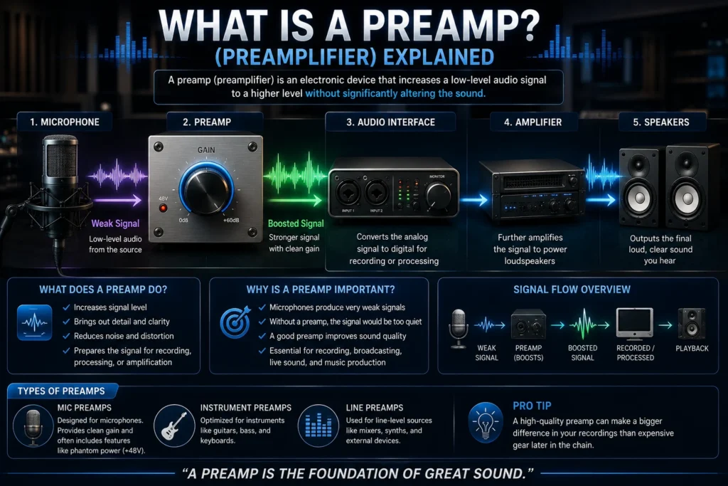 preamp meaning