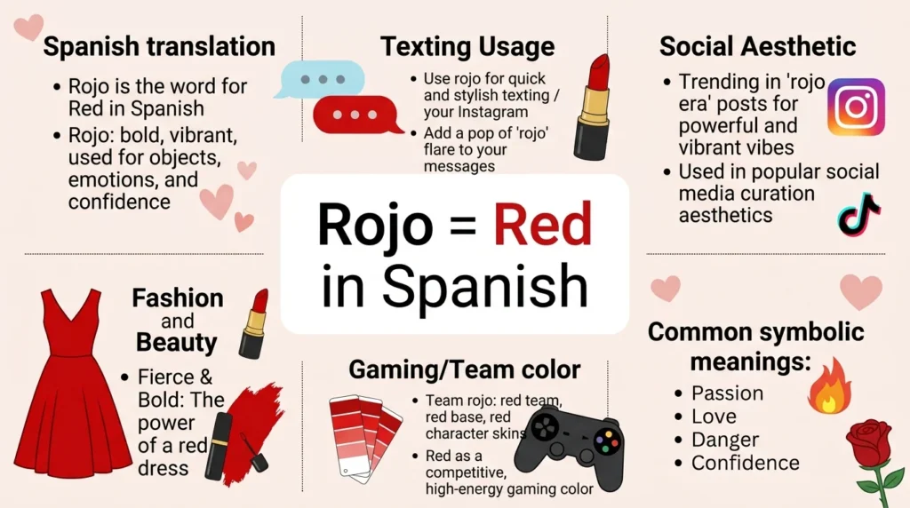rojo meaning