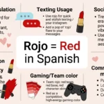 rojo meaning