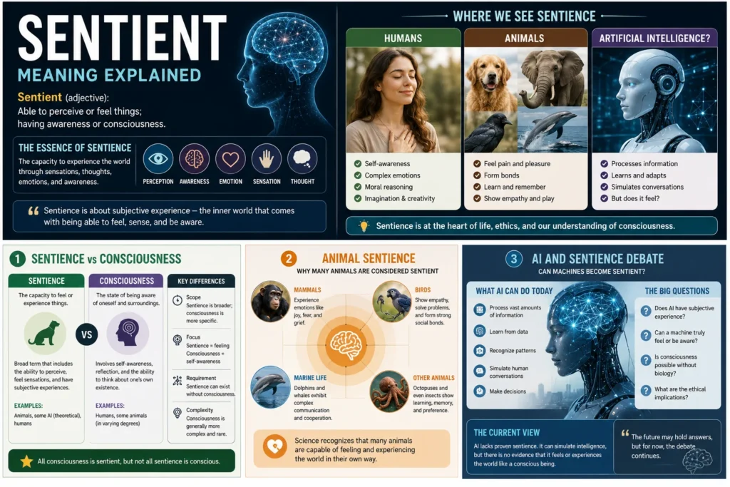 sentient meaning