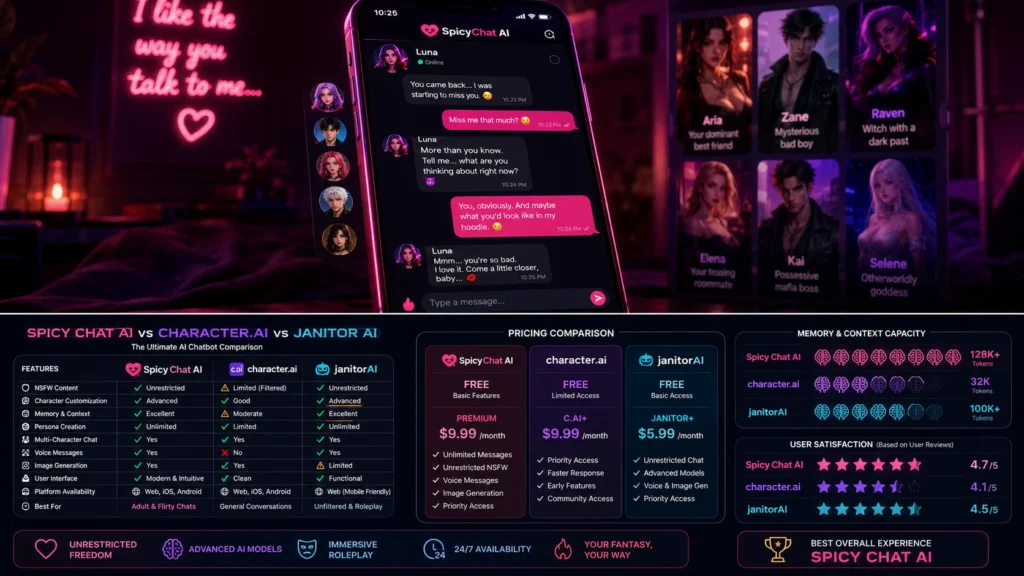 spicy chat ai