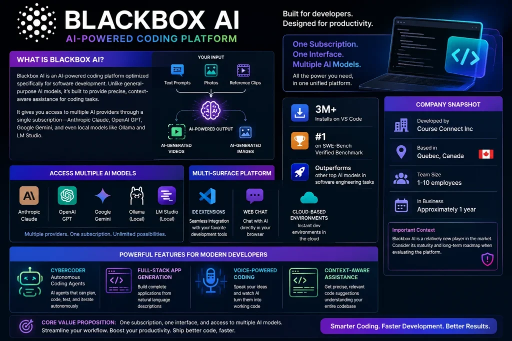 Blackbox AI 2026 Review | The Multi-Model Coding Assistant with 400+ LLMs