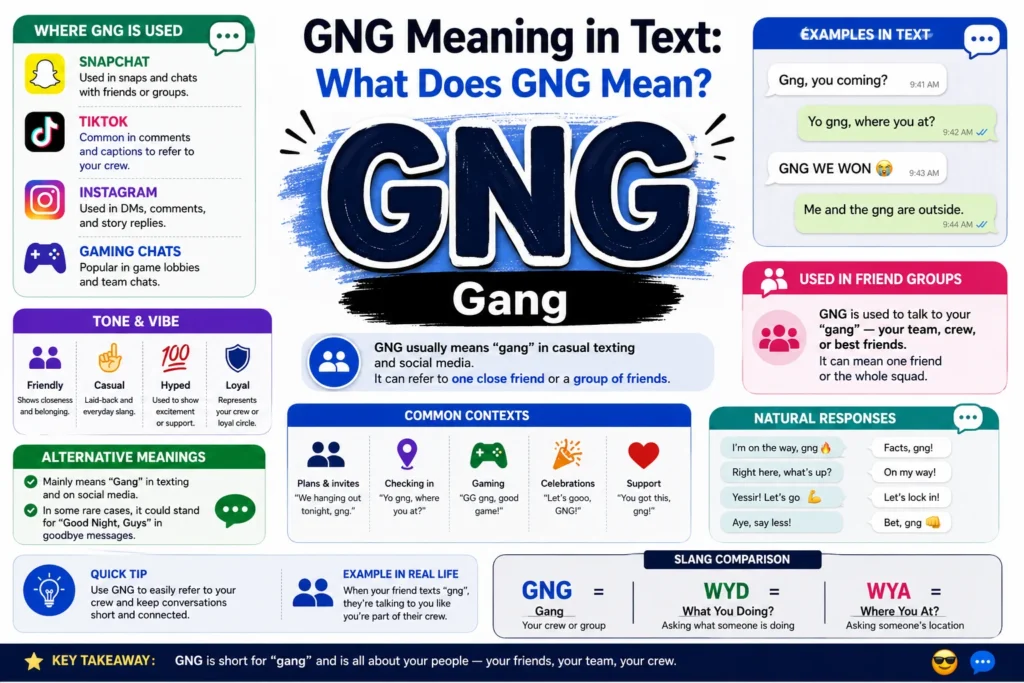 gng meaning in text