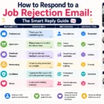 how to respond to a job rejection email