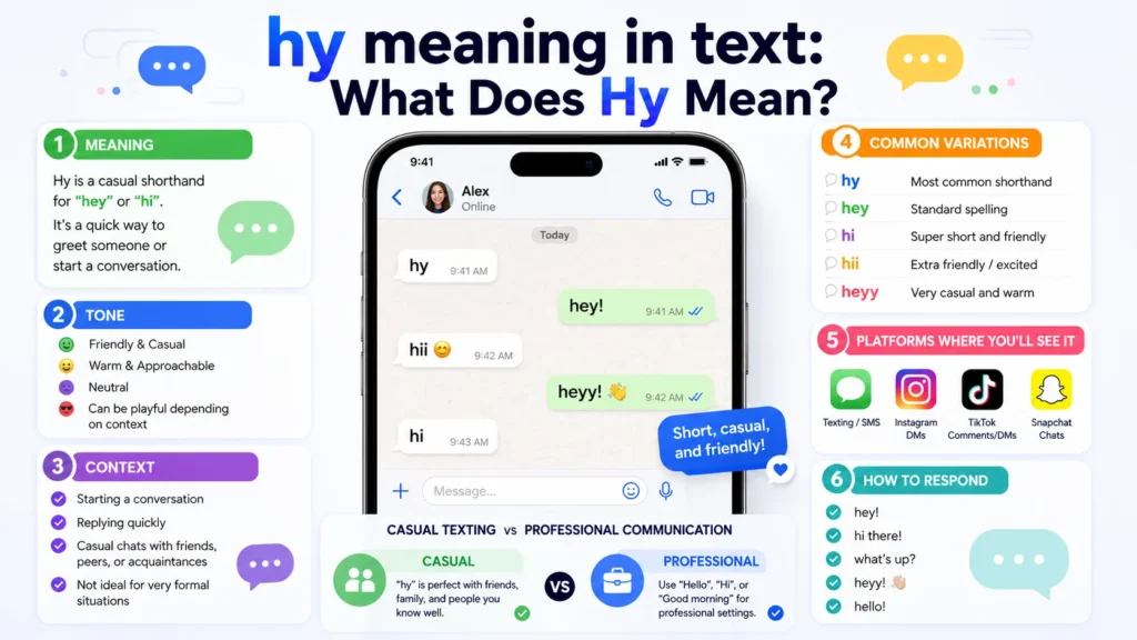 hy meaning in text