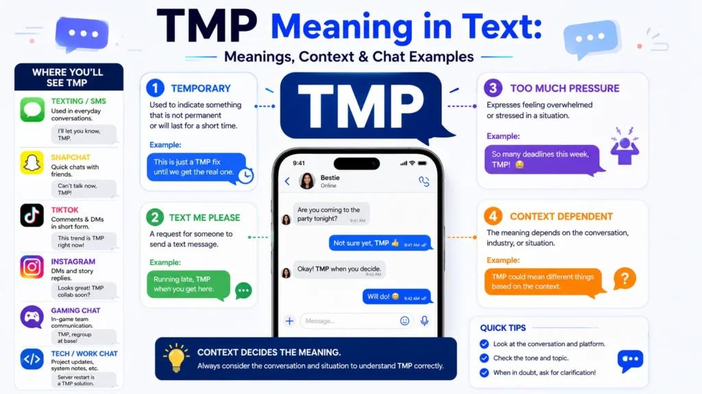 tmp meaning in text